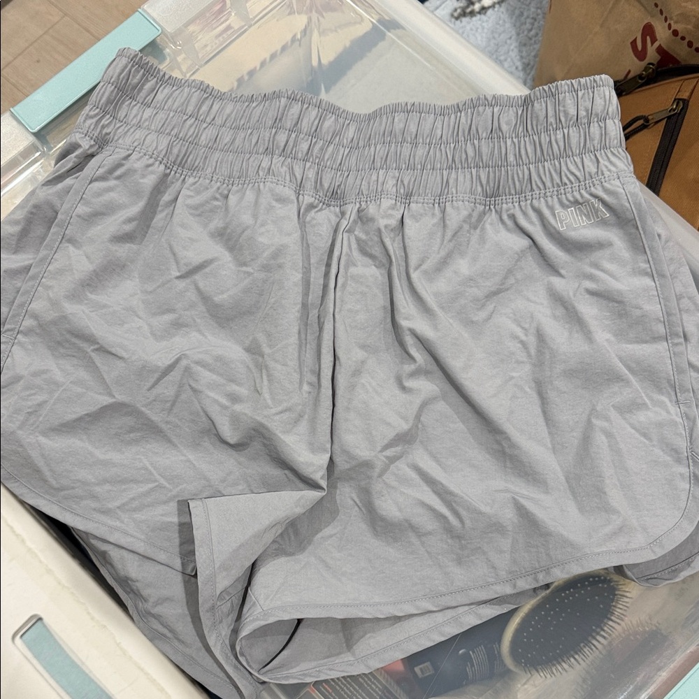 Victoria’s Secret Pink Light Gray Athletic Shorts